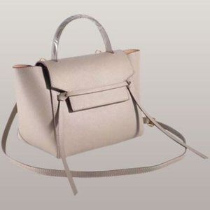 Micro Belt Bag, Light Taupe color